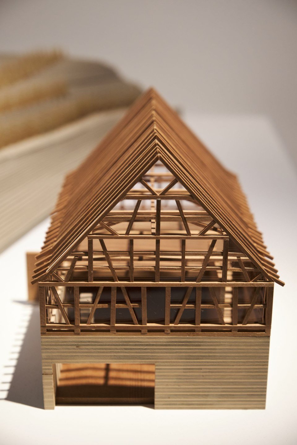 Structure de charpente — photographie d’illustration